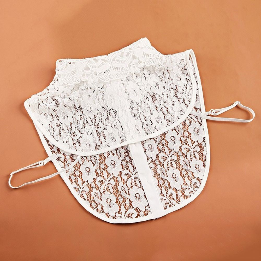 Lace False Collar Detachable Lapel Half Shirt Fake Collar  Women Girls