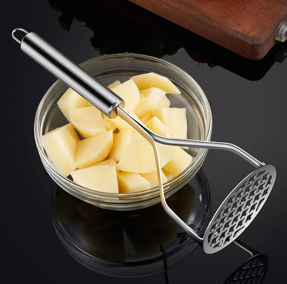 Potato Masher Stainless Steel Press Professional Vegetable Crusher Thick Durable