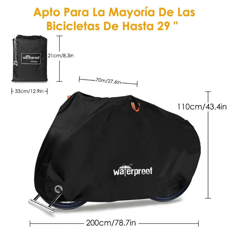 Waterproof Mountain Bike Bicycle Cover Heavy Duty Outdoor Protector 200*70*110cm