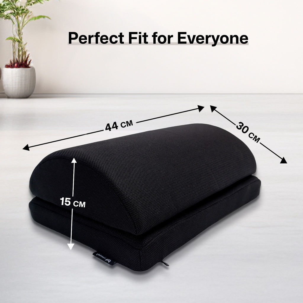 Foot Rest Under Desk High Density Foam Ergonomic Footrest Cushion Pillow UK