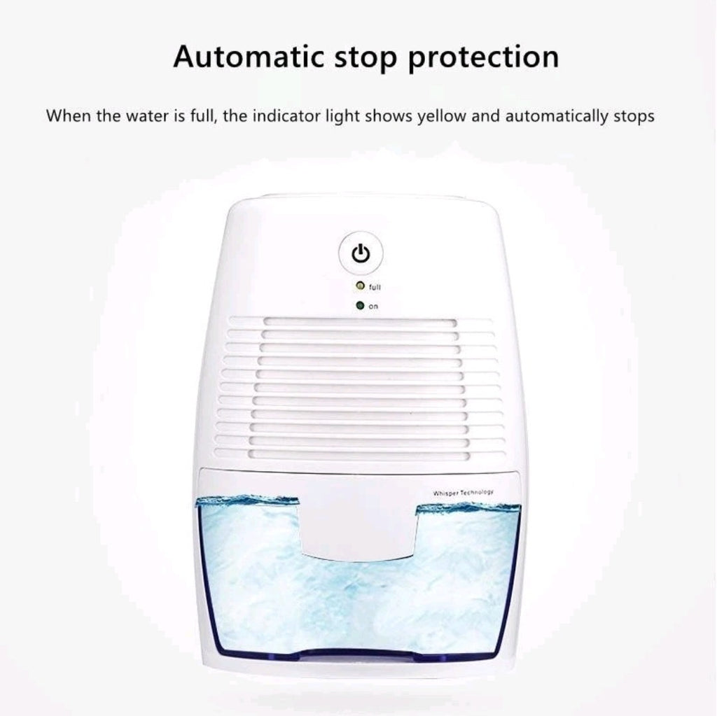 500ml Mini Dehumidifier Portable Electric Quiet Home Bedroom Office UK Plug