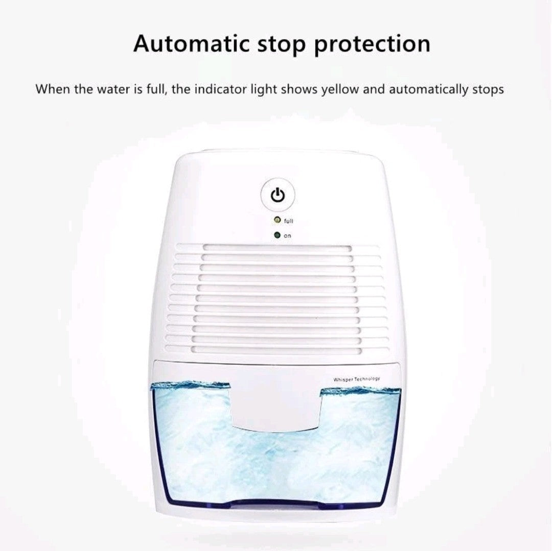 500ml Mini Dehumidifier Portable Electric Quiet Home Bedroom Office UK Plug