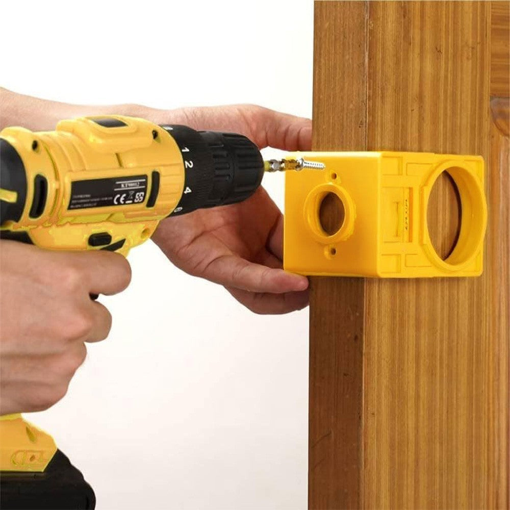 Door Lock Installation Kit  Adjustable Wooden Door Lock Fitting Tool Set