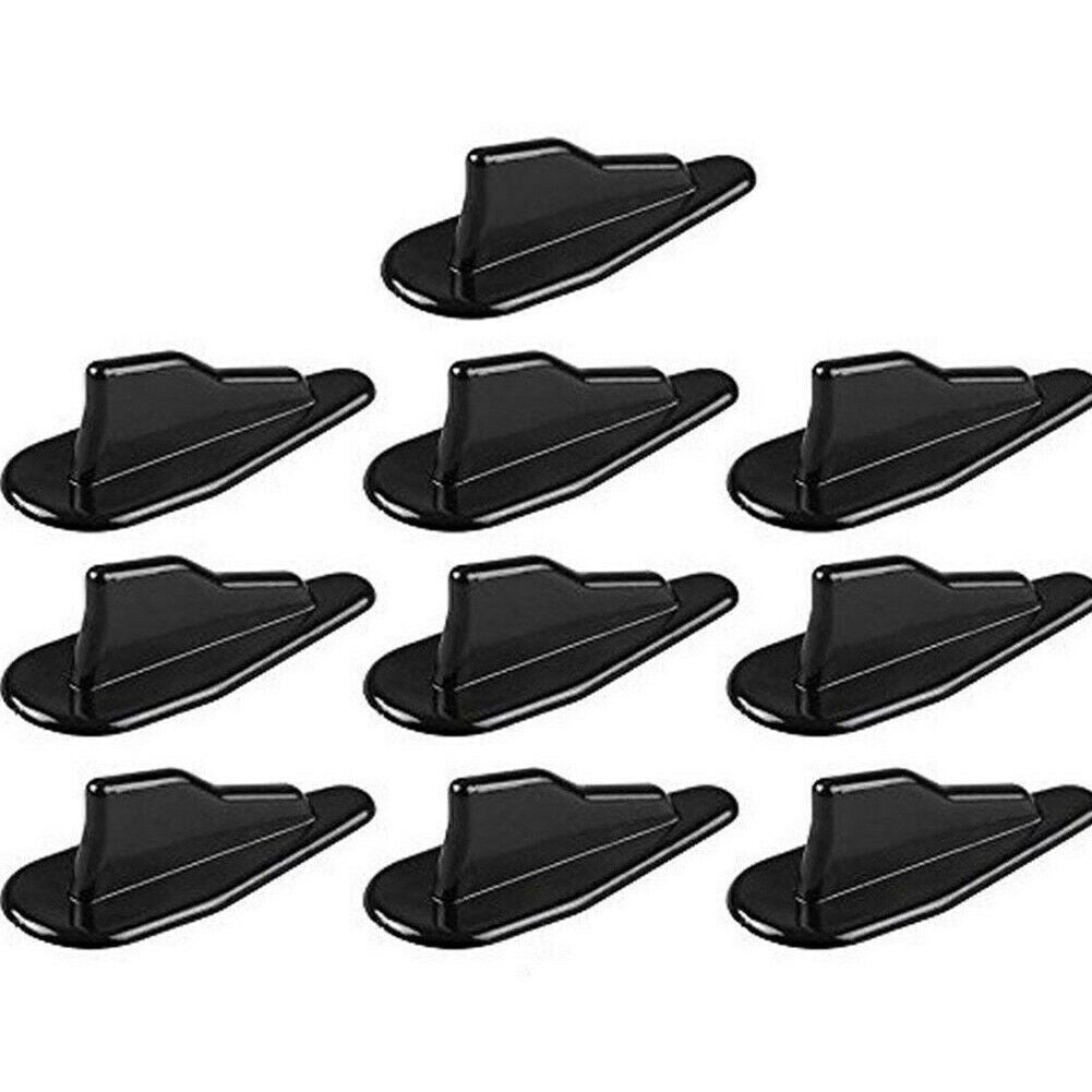 10 pcs Shark fin diffuser vortex generator car roof spoiler bumper universal