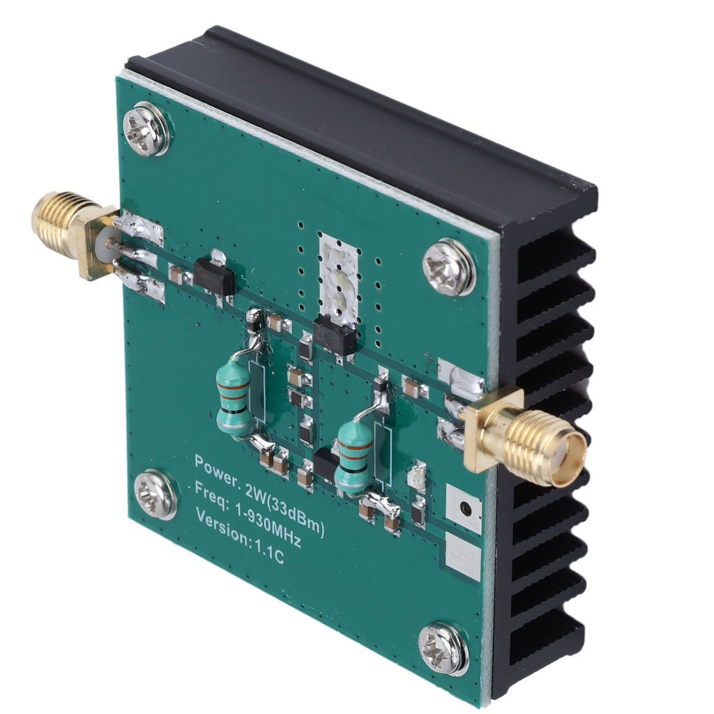 RF Amplifier Good Cooling RF Power Amp Module DC12V 1‑930MHz Frequency For