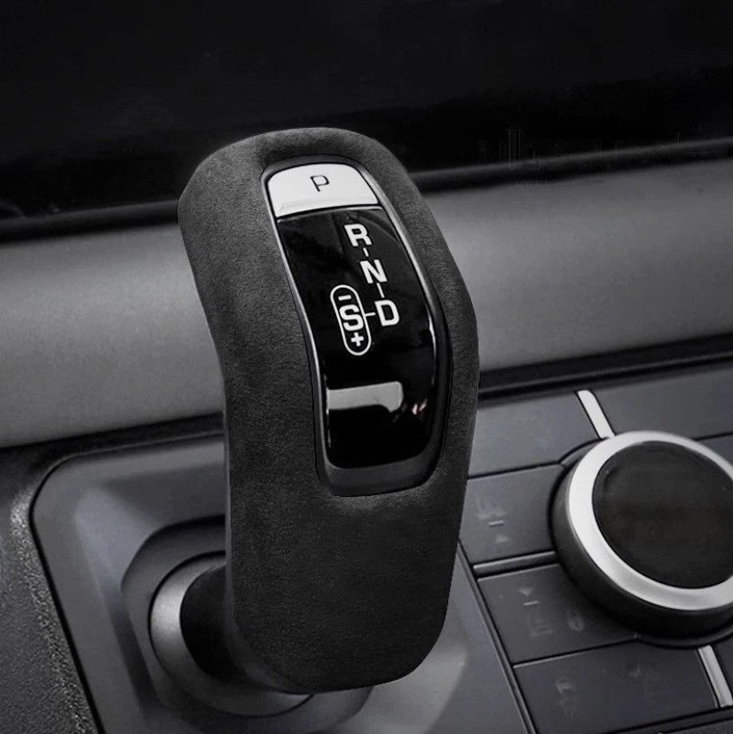 Suede Gear Shift Knob Cover Accessories Trim For Land Rover Defender 2020-2025