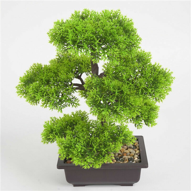 Artificial Plants Bonsai Tree Potted Fake Plants In Pot Plant Decor