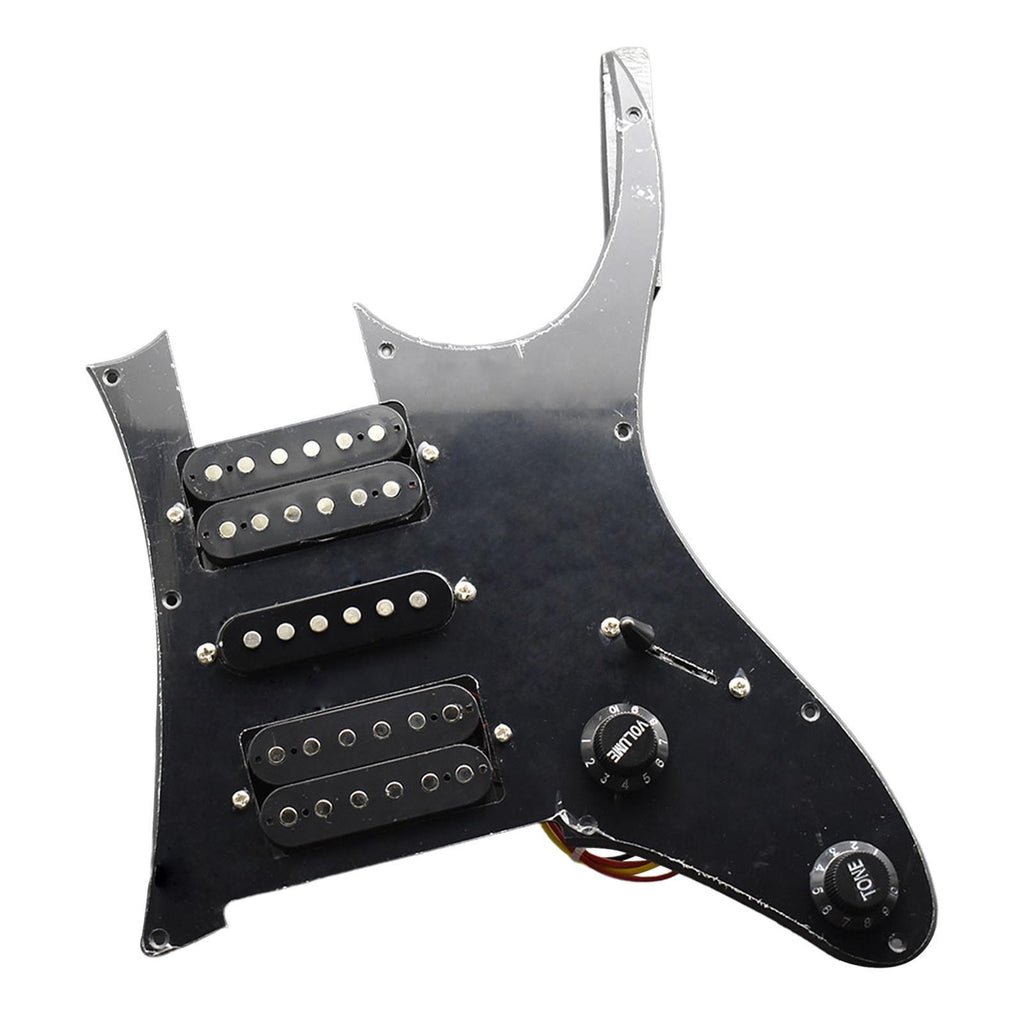 Pre-wired guitar pickguard pickup with loaded pickguard and humbucking coil for