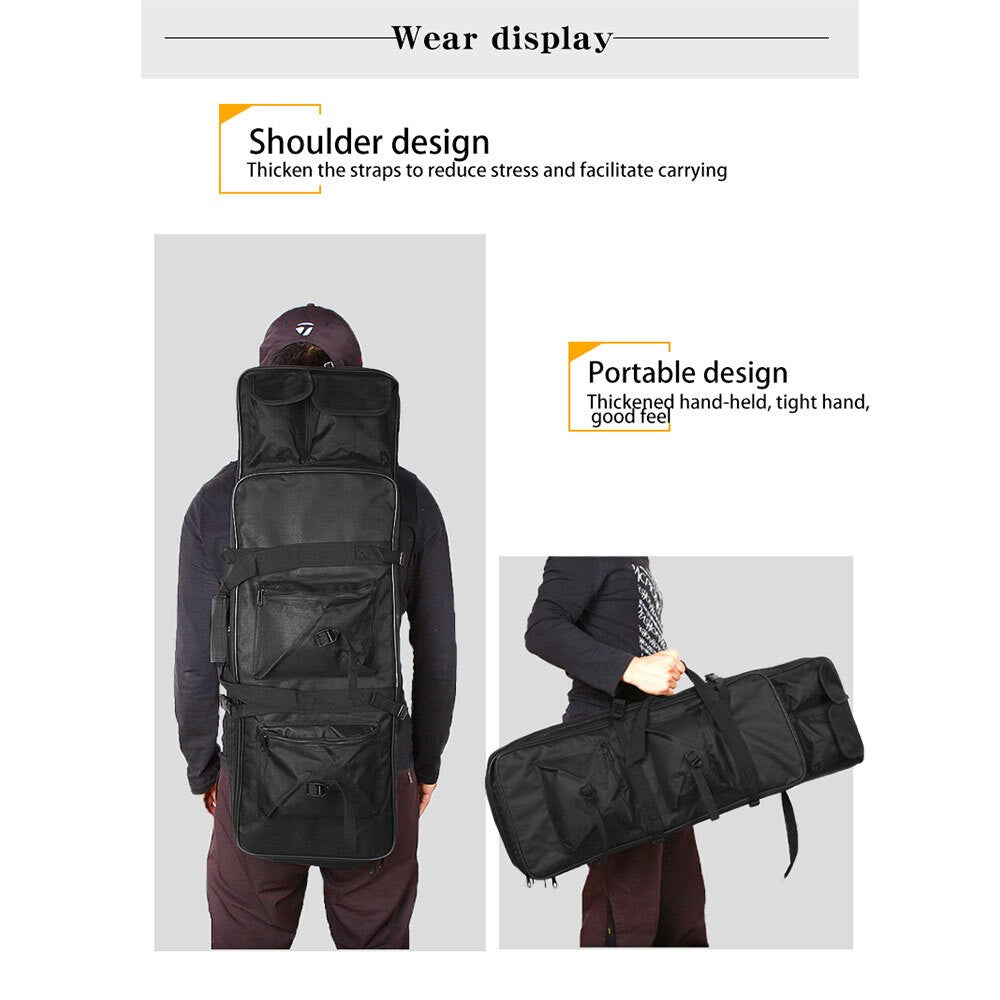 Tactical Hunting Shooting Padded Carry Case Air Rifle Gun Slip Bags Outdoor