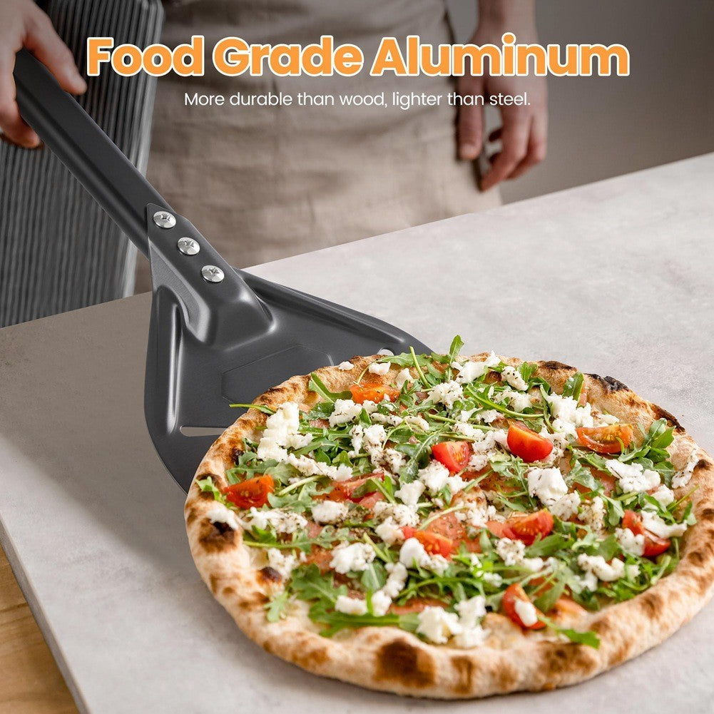 Pizza Turning Peel Pizza Turner Restaurant-Grade Aluminum Perforated Pizza2420