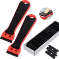2 Pcs Plastic Scraper 1.5 "Razor Blade Holder Glass Paint Clean Window Tint Tool