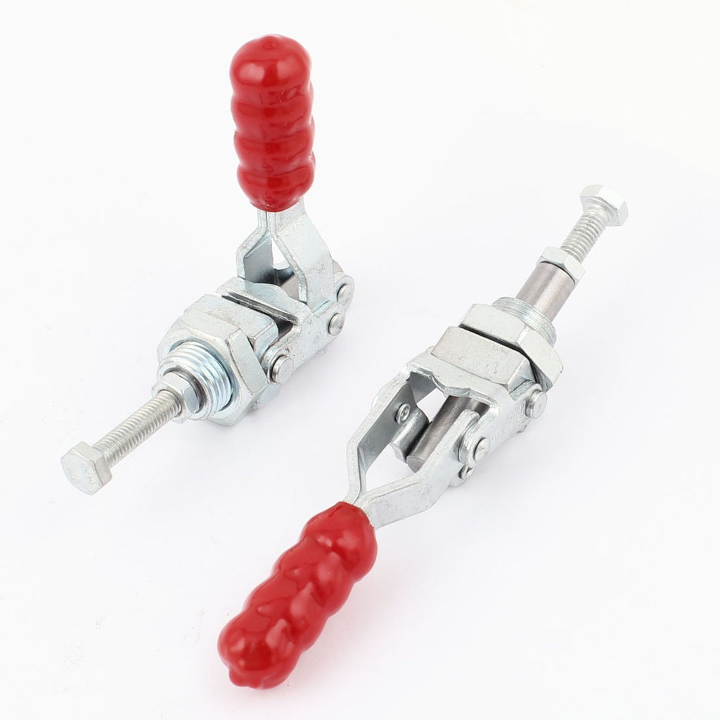 2PCS Push Pull 20mm Stroke 91Kg 200Lb Capacity Toggle Clamp GH-36202