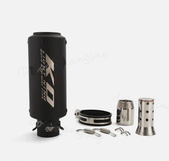 Universal 51mm Motorcycle Exhaust Tips Muffler Pipe Tail Tube Escape