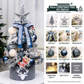 90cm Christmas Tree Pre Decorated Mini Tabletop Xmas Tree LED Lights Decoration