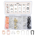 70Pcs Nylon Fuel Line Retaining Clip  Assortment Kit Clip  For Car