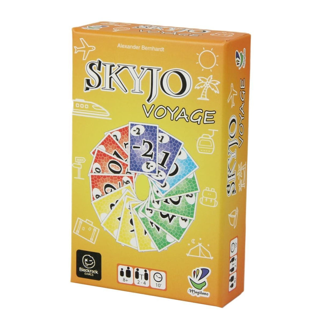 Portable Travel SKYJO VOYAGE Card Board Game Family Party Entertainment Game
