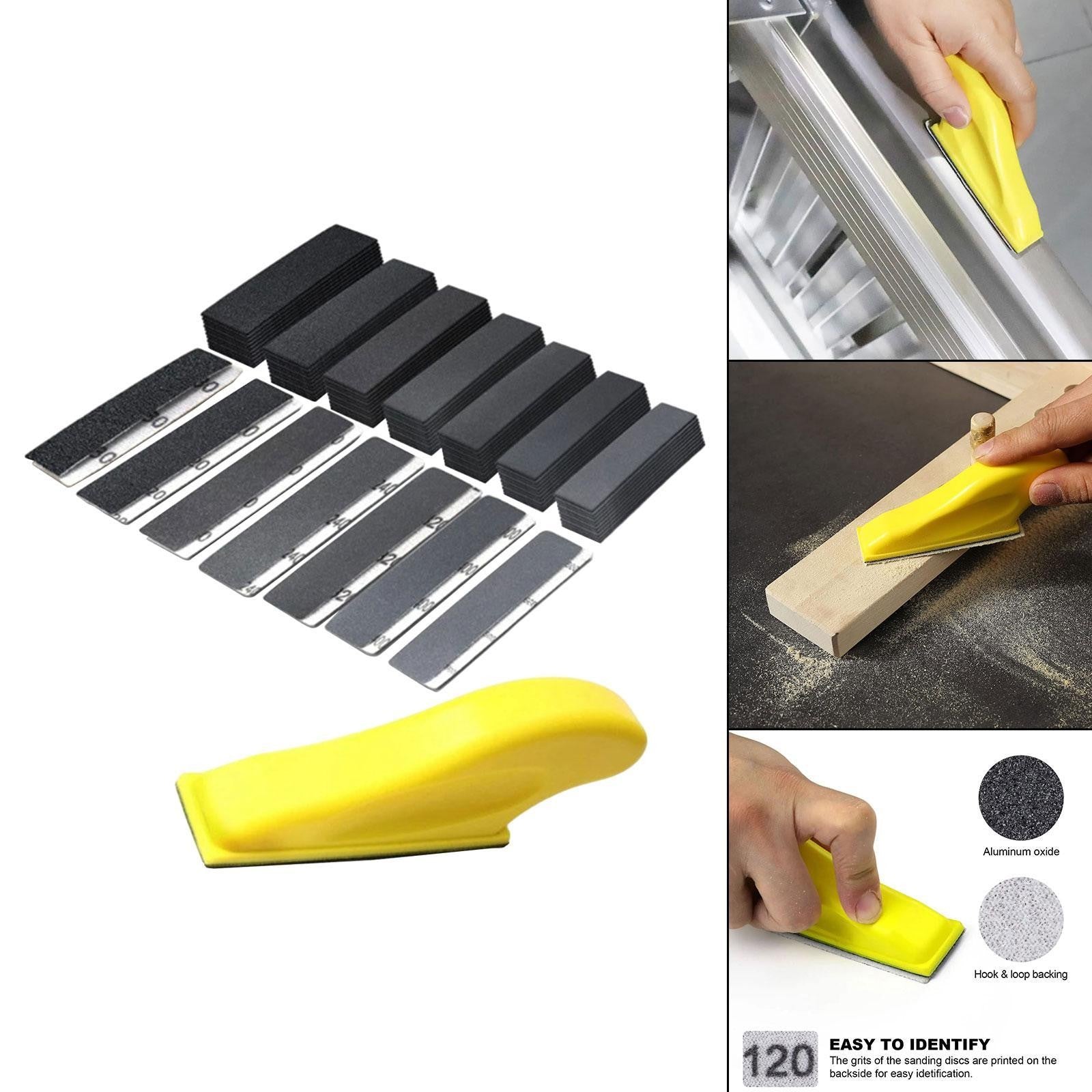 Micro Sander Mini Detail Finger Sander Hand Sander Small Sanding Tool for Wood