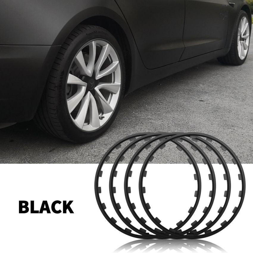 4PCS/SET Strip Car Wheel 20-21 Inch Hub Rim Rims Protector Decor Tire Guard Line