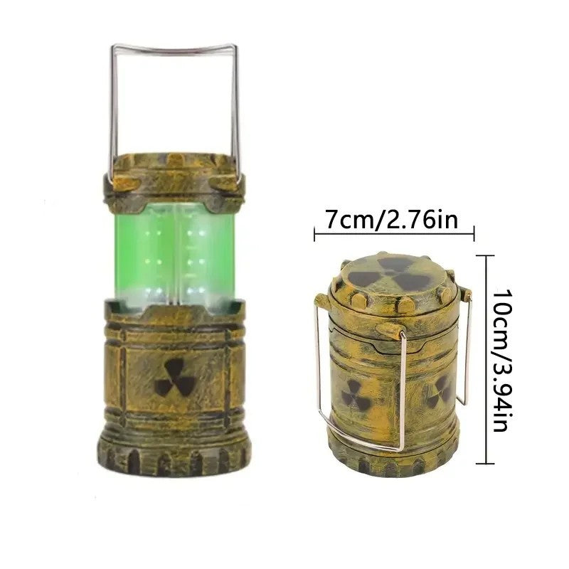 2PCS Mini Simulation Nuclear Reactor Lantern Gift Handheld Camping Light