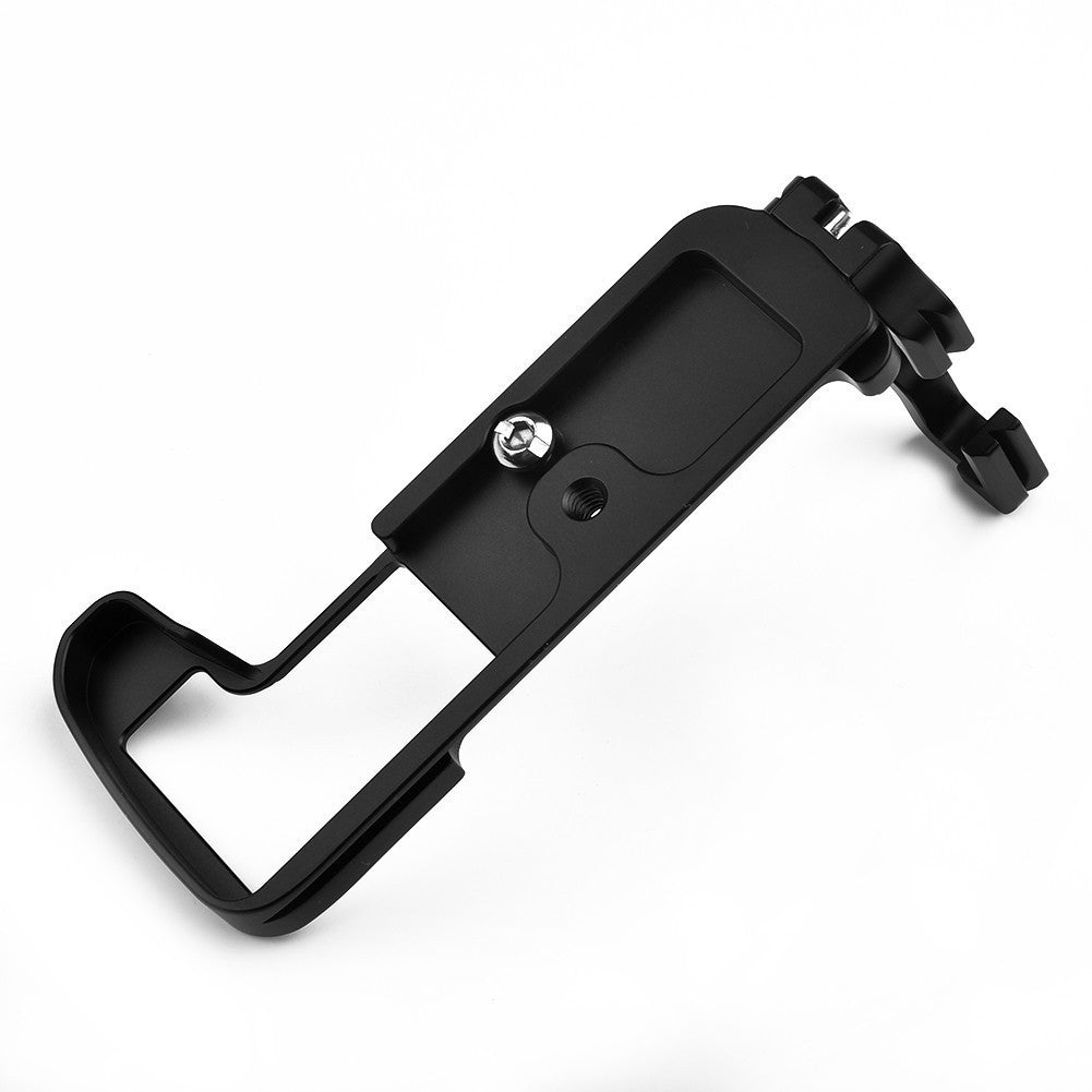 Quick Release L-Bracket Mount Camera Grip For Olympus OM-D (E-M1 Mark II) Black