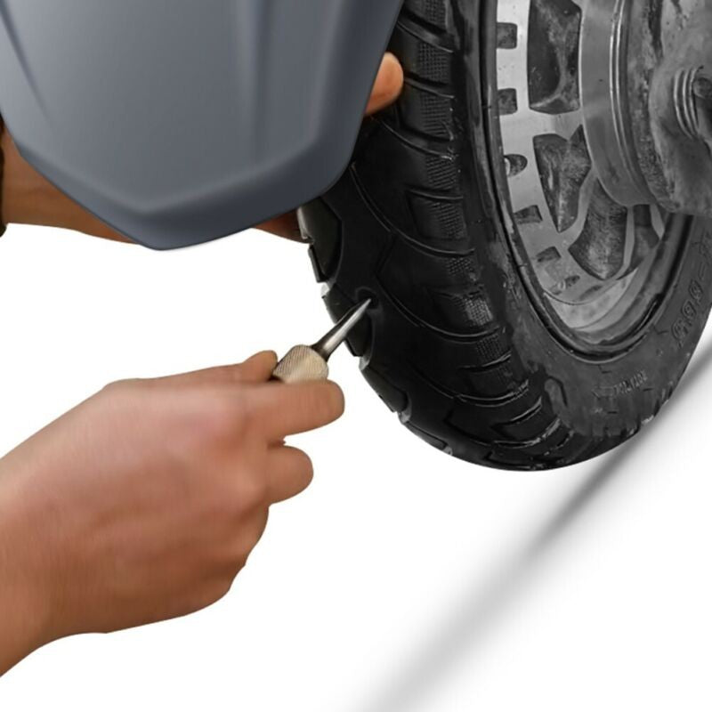 1Set Outer Tire Puncture Repair Kit Mushroom Plug Tool Motorcycle Scooter Bike
