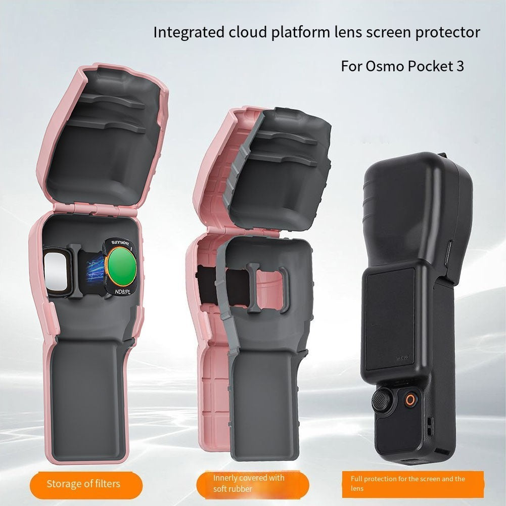 Scratch Resistant Protective Case for Pocket 3 with Magnetic Quick Install