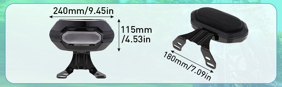 Backrest Quick Release Universal Suitable for Motorcycle