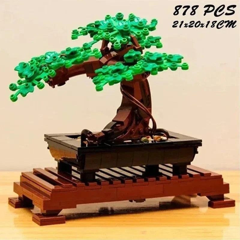Botanicals 10281 Bonsai Tree 878 Pcs Ages 18+ Perfect Gift Brand New Sealed