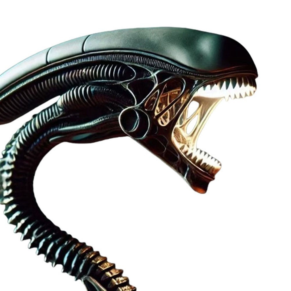 Alien Head Specimen Glow Table Lamp Xenomorph Aliens LED Lamp New Resin
