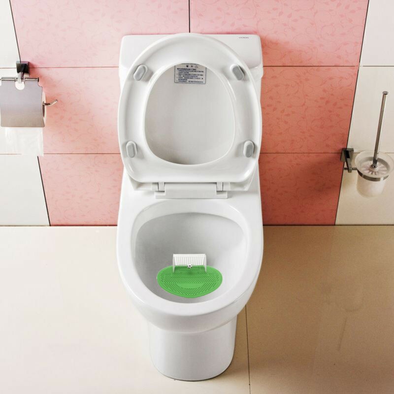 Home Garden Football Goal Design Urinal Screen Mats 5 Pack Soccer Style Mat
