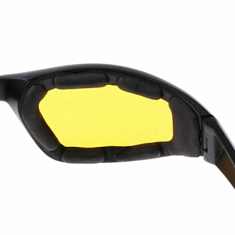 3 PCS UV400 Sunglasses Motorcycle Riding Glasses Windproof Dustproof Goggles