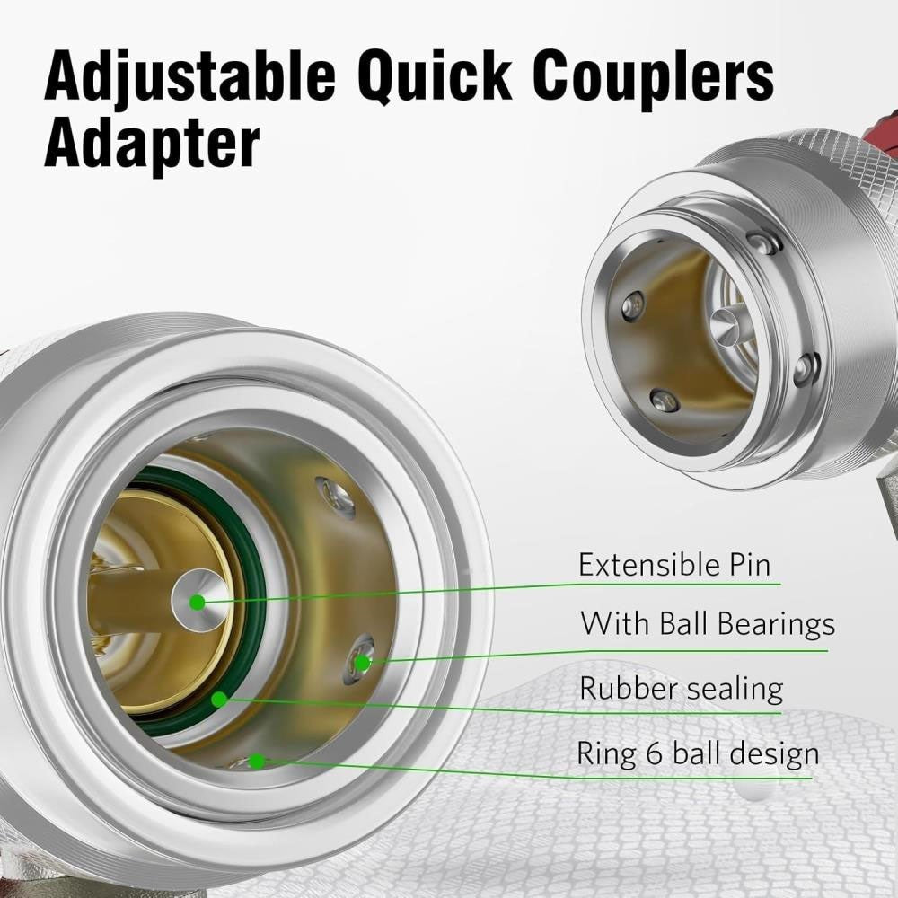 R134A Quick Connect Air Conditioning Refrigerant Adapter for Car AC Recharge