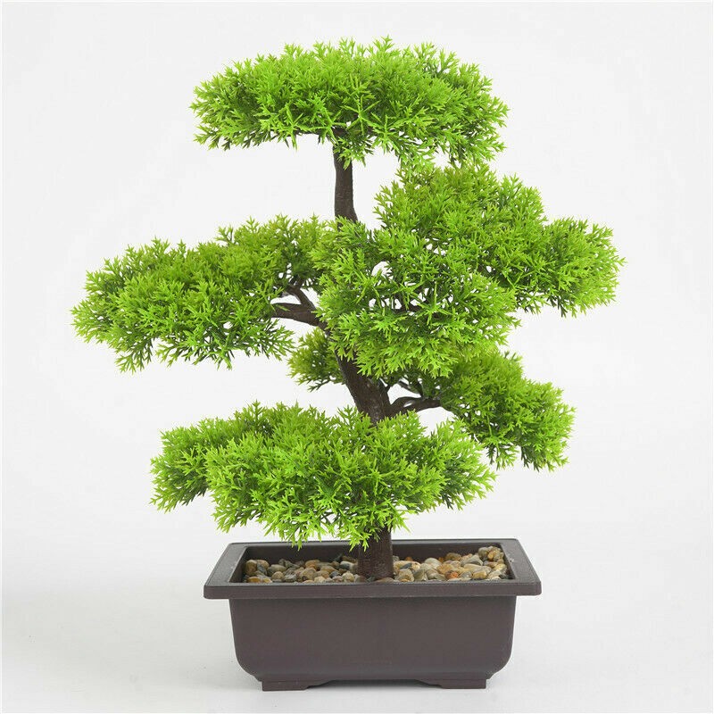 Artificial Plants Bonsai Tree Potted Fake Plants In Pot Plant Decor