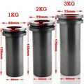 1/2/3KG Graphite Crucible Gold Silver Scrap Smelting Tool for Melting Furnace UK