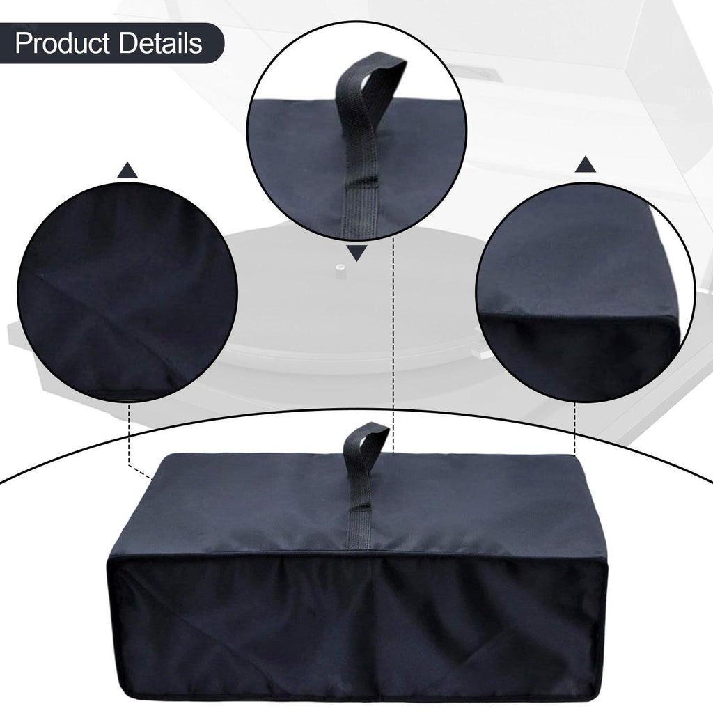 Turntable Dust Cover Vinyl Record Player Cover for Amplifiers Most Models
