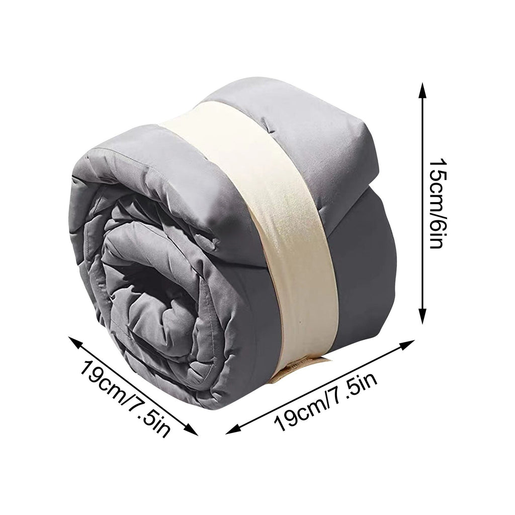 Pillow And Eye Mask - Travel Neck Pillow - Versatile Soft 360 Support Scarf -