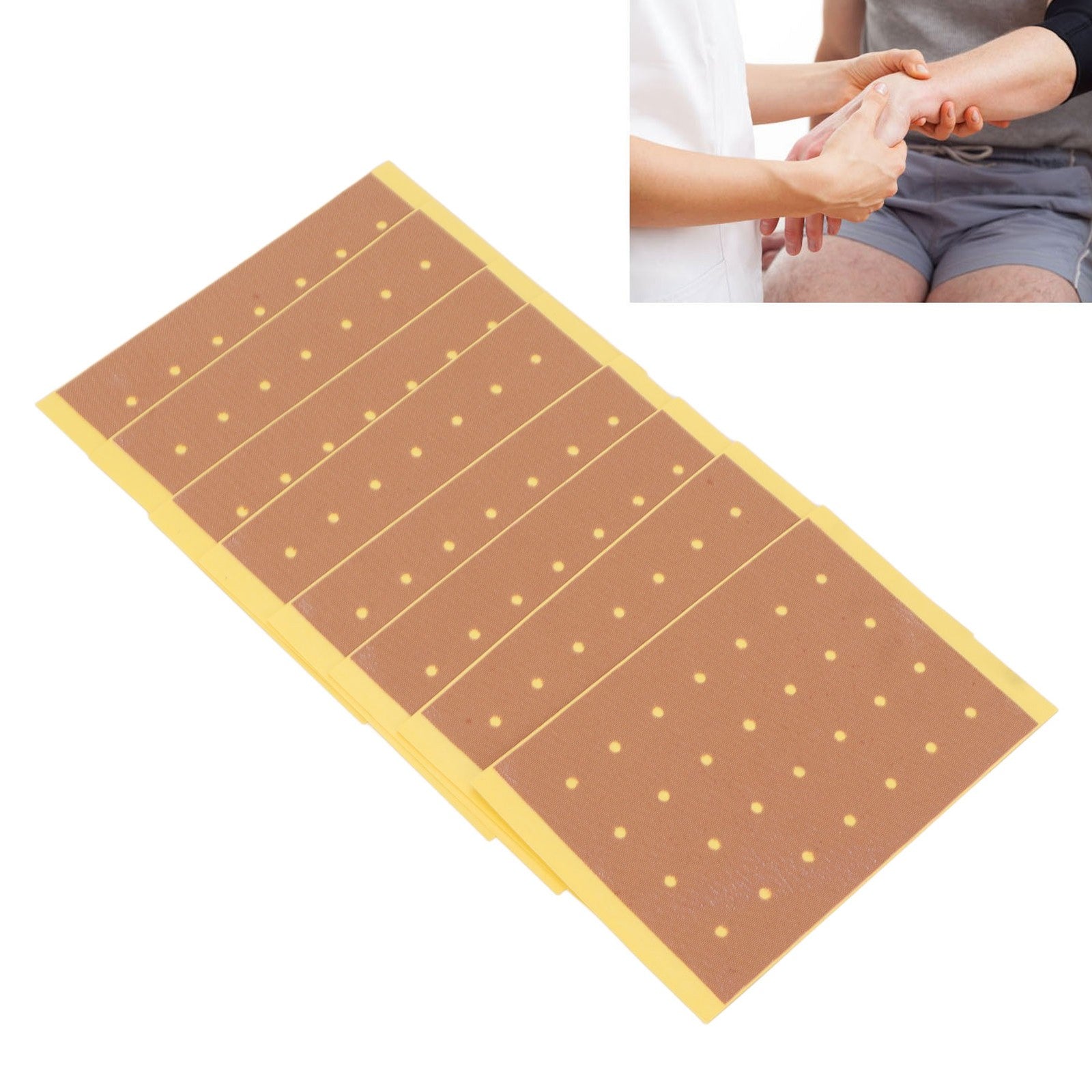 40pcs Pain Patches Capsaicin Extract Remove Discomfort Breathable Muscle Str