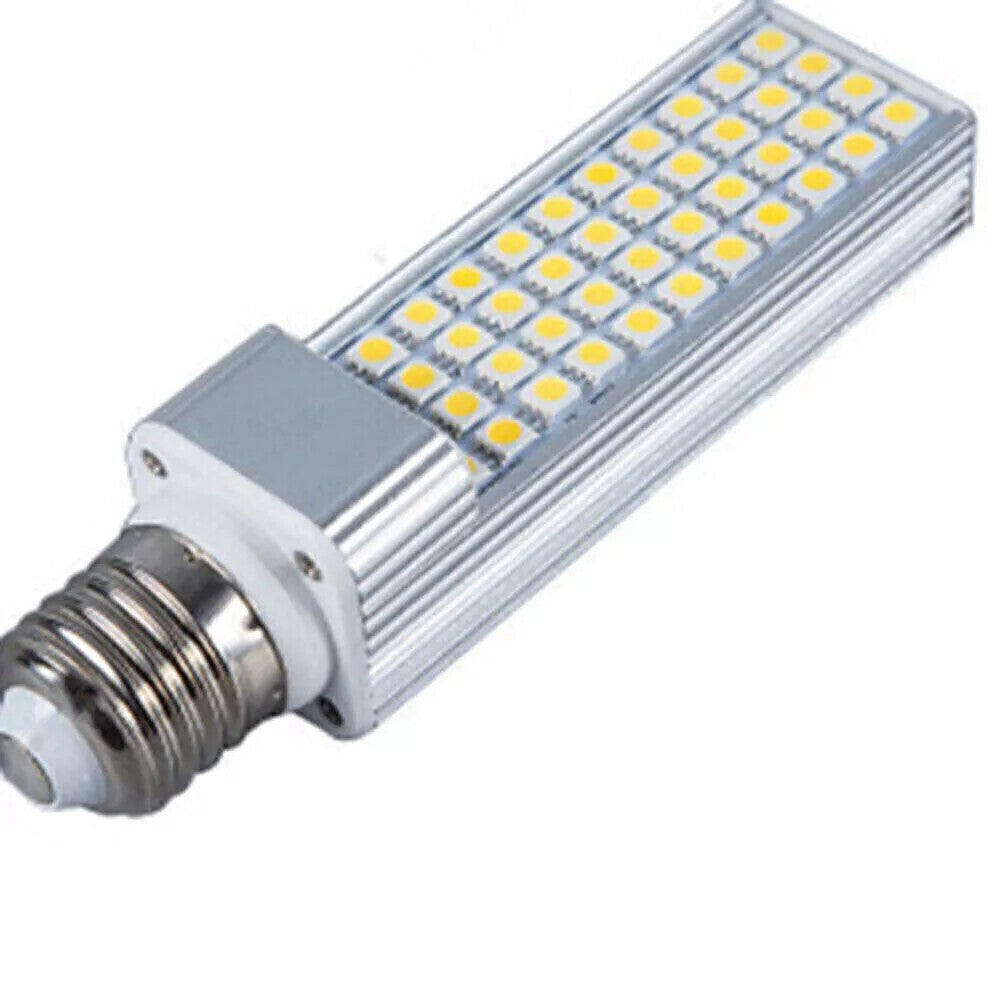 7W E27 LED White Light Bulbs Aquarium Coral Plant Grow Fish Tank Lamp