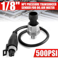 Pressure Sensor 1/8\" NPT Transducer Sender Sensor 5PSI-1600PSI DC 5V Pressure