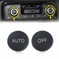2PCS Front AC Climate Control Knob Button Cover Cap For VW Touareg 2011-2014 New