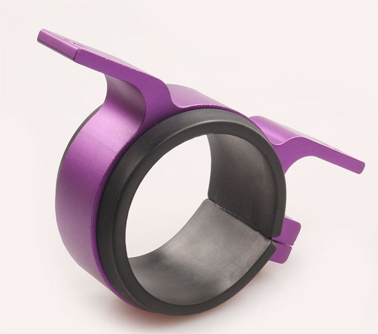 50mm Aluminum Inline Fuel Pump or Filter Mounting Bracket Mount Clamp Purple