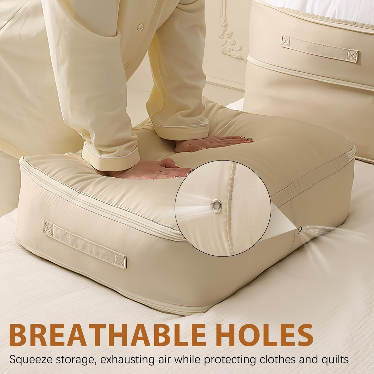 Ultra Space Saving Self Compression Organizer New Heavy Duty Moving Bags