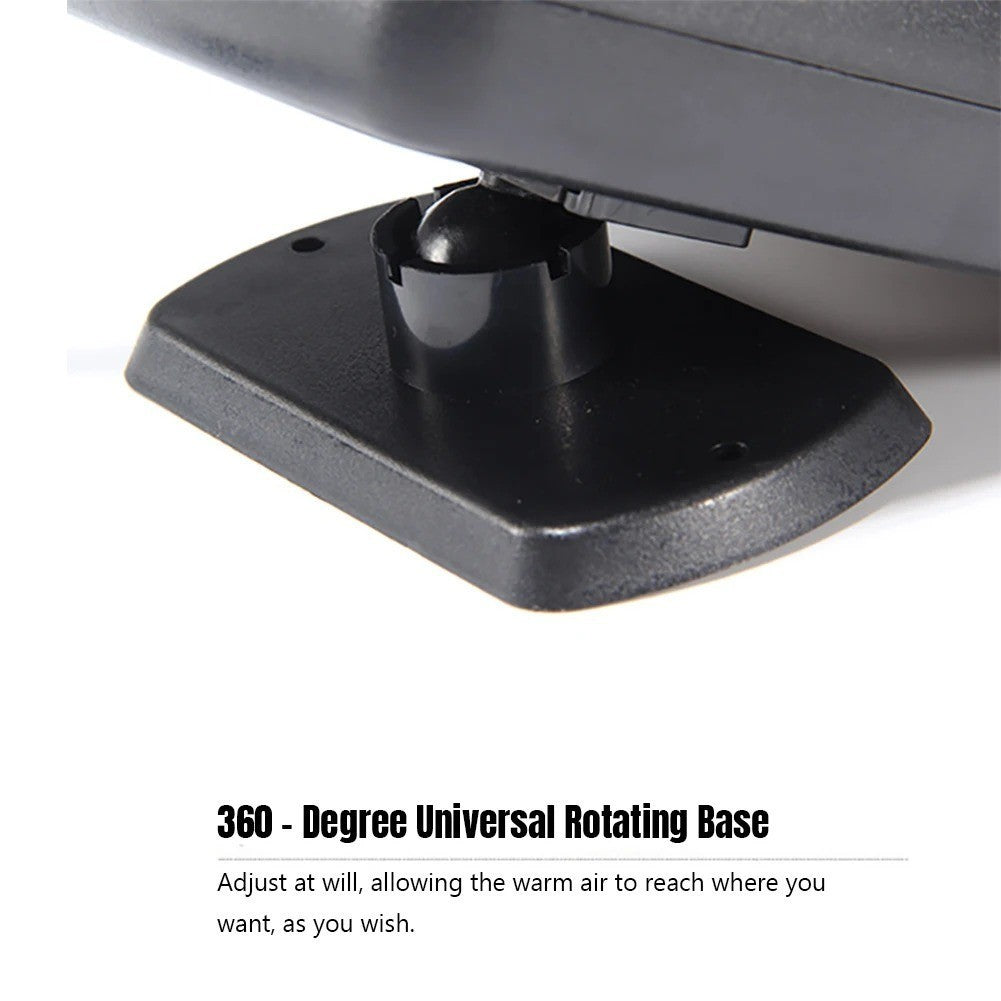 800W Car Heater Portable Electric Heating Fan Defogger Defroster Demister 12V