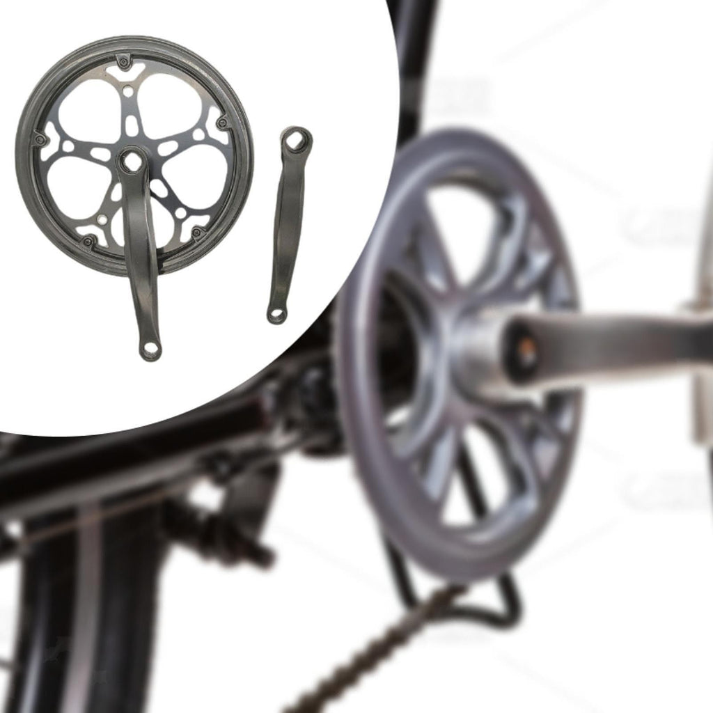 Bike Crankset 52T Chain Wheel City Folding Bicycle Crankset