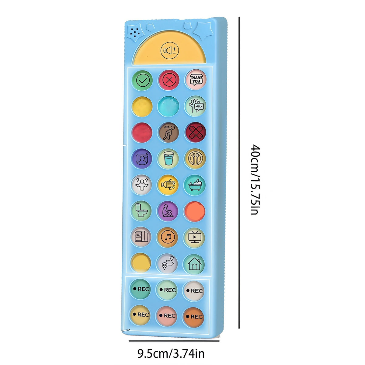 Rechargeable AAC Device for Speech & Stroke Recovery - 6 Programmable Options