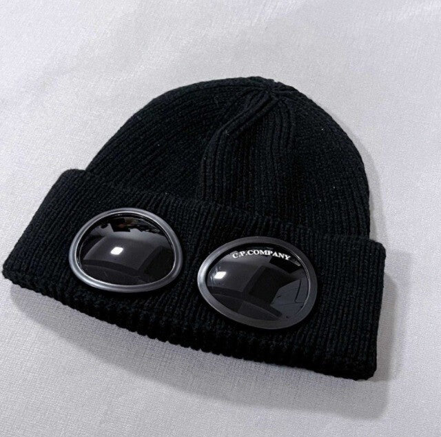 Beanie Knitted Hat Men Teens For CP Wool Winter Hats Hat Sunglasses