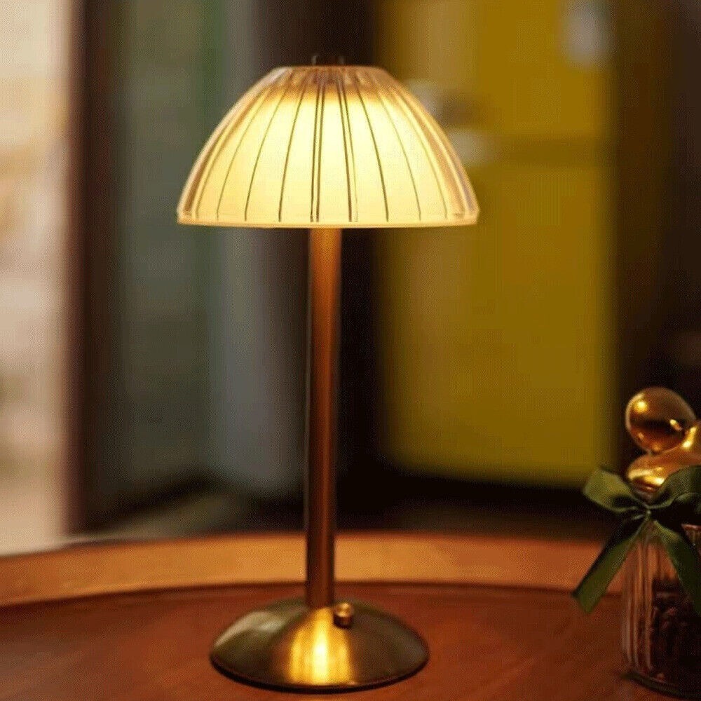Modern LED Table Lamp USB Rechargeable Lamp Dimmable Bar Night Light Cordless