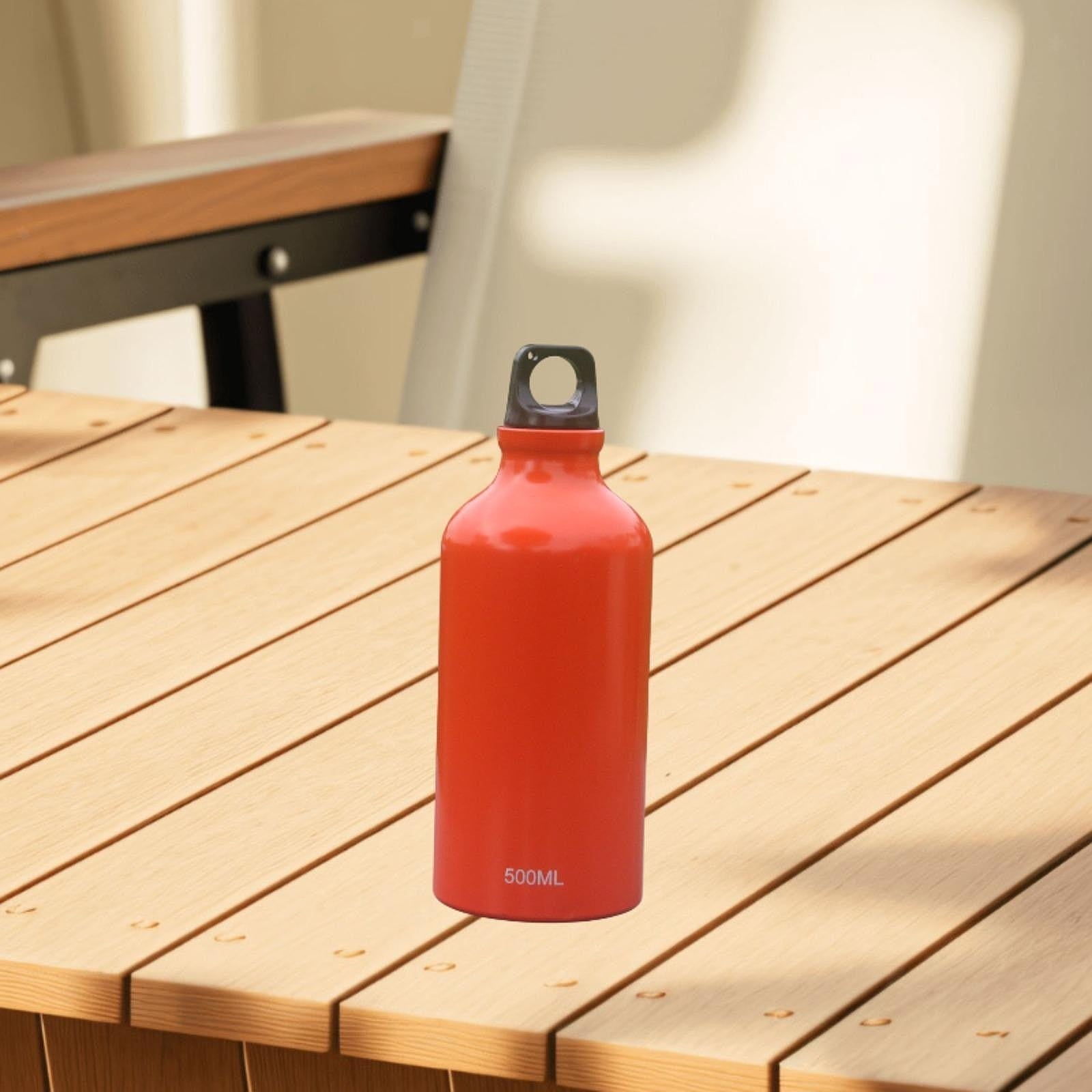 Fuel Bottle Portable Aluminum Gasoline Bottle for Hiking Outdoor Camping