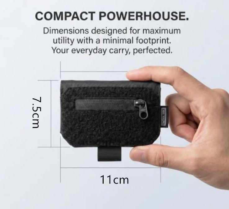 Slim Belt Wallet — Zero Bulk For Your Everyday Carry,Concealed Retractable