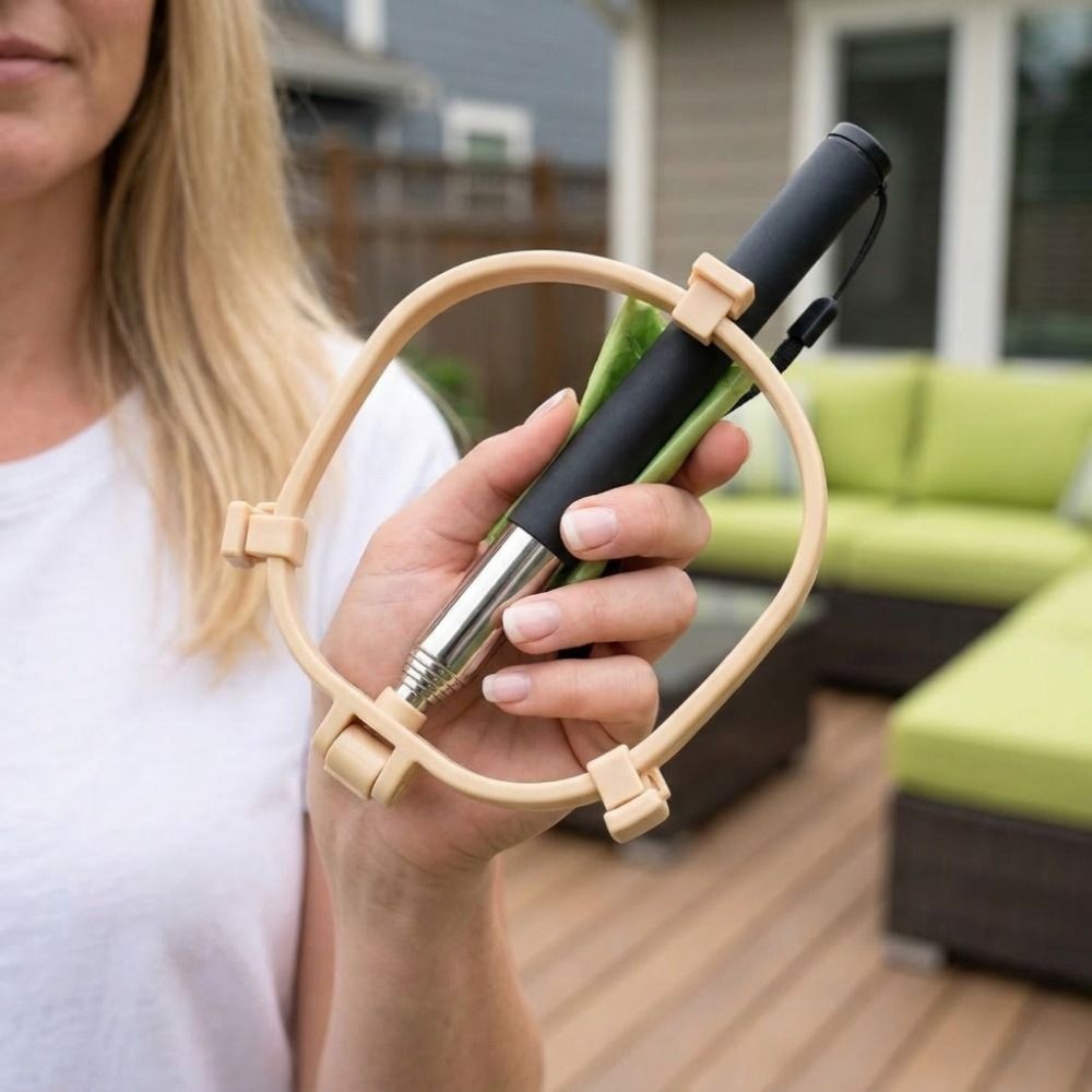 Foldable Pet Poop Scooper Non-Contact Portable Dog Poop Catcher Extendable